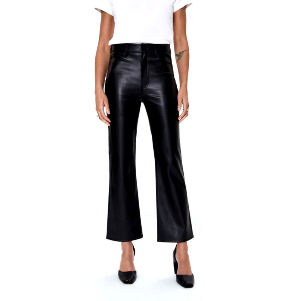 Pistola Women's Onyx Ally High Rise Ankle Boot Faux Leather Jeans Size 25